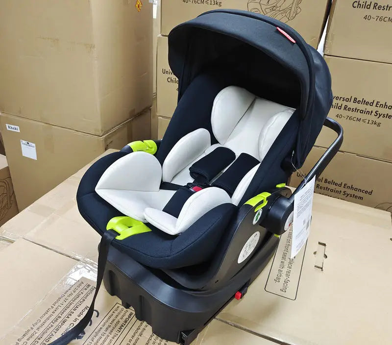 3-in-1 Baby Travel System with ISOFIX Base – Foldable Reversible Newborn Stroller