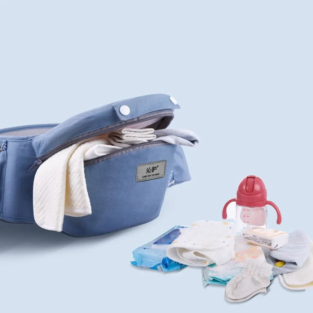 Ergonomic Baby Carrier with Hip Seat