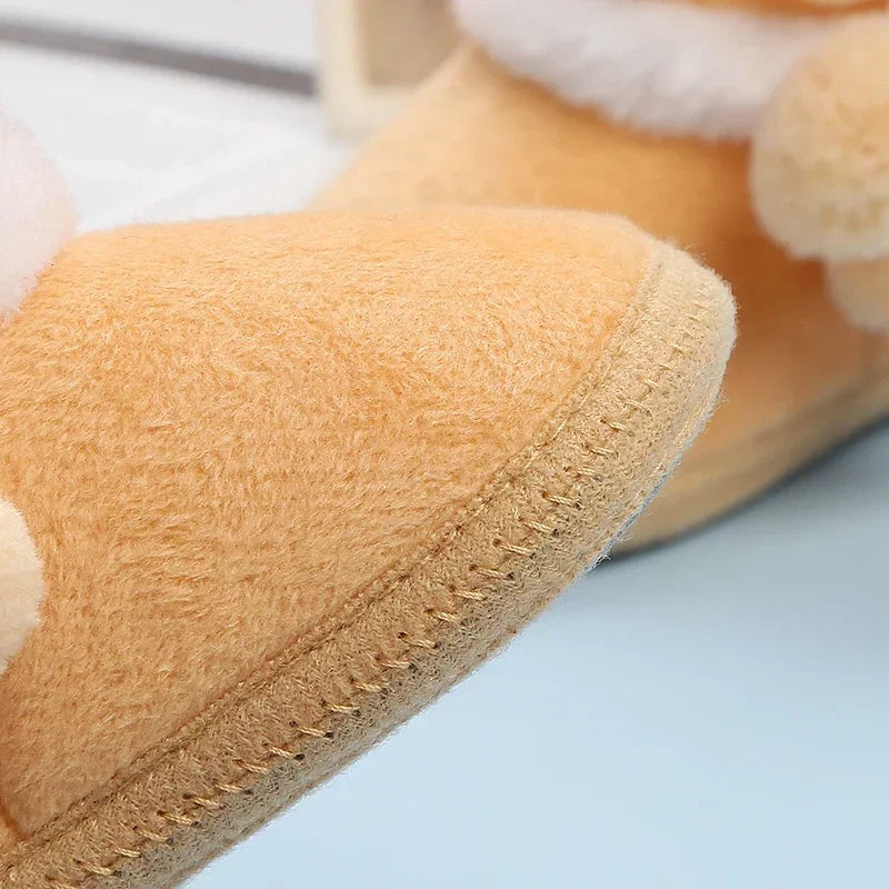Pom Pom Baby Soft Warm Snow Boots