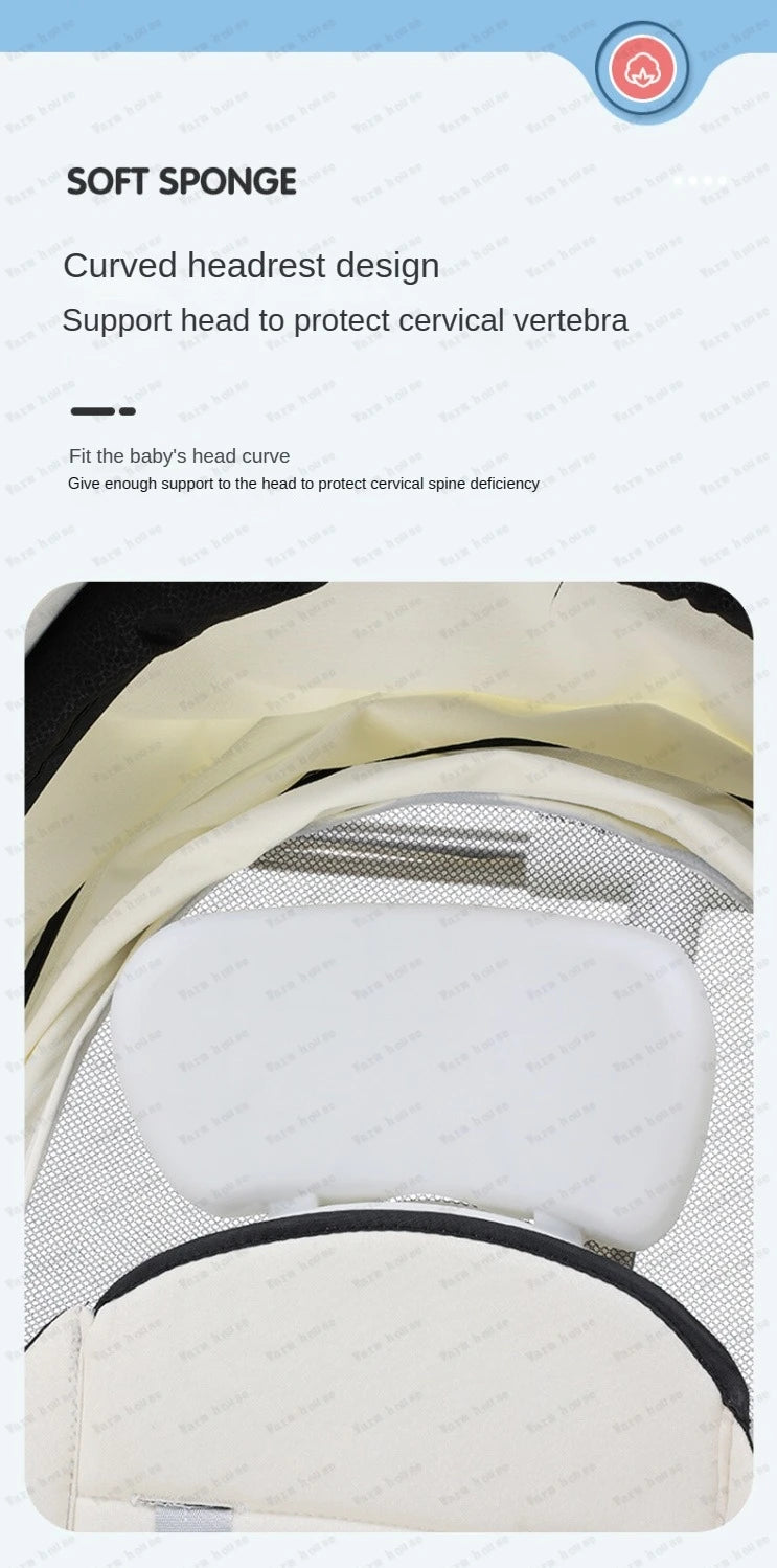 Foldable Twin Baby Stroller