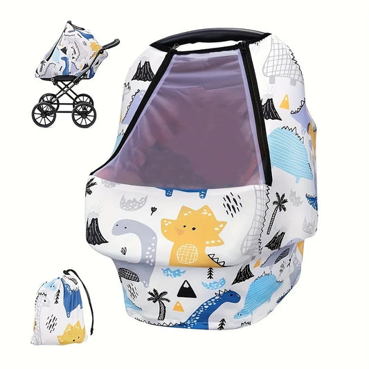 Breathable Baby Car Seat & Nursing Cover