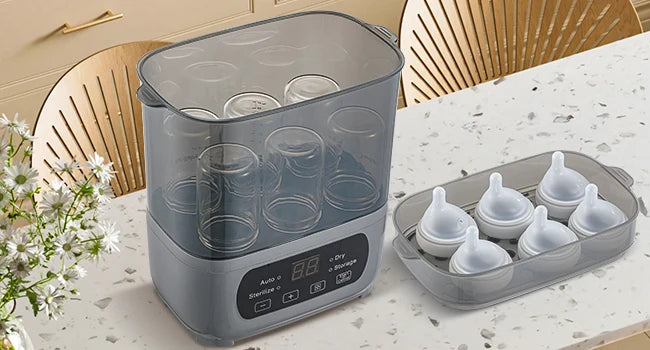 4-in-1 Bottle Sterilizer – Fast Dry & 72H Storage