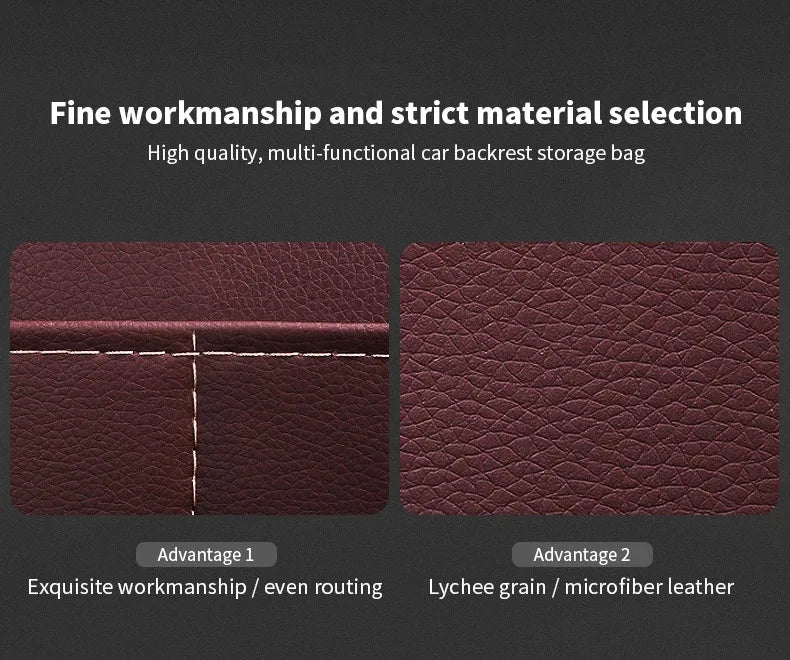 Car Back Seat Organizer