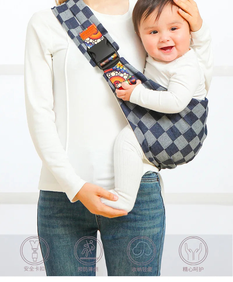 Soft Ring Sling Baby Carrier – Anti-Slip, Lightweight & Multifunctional