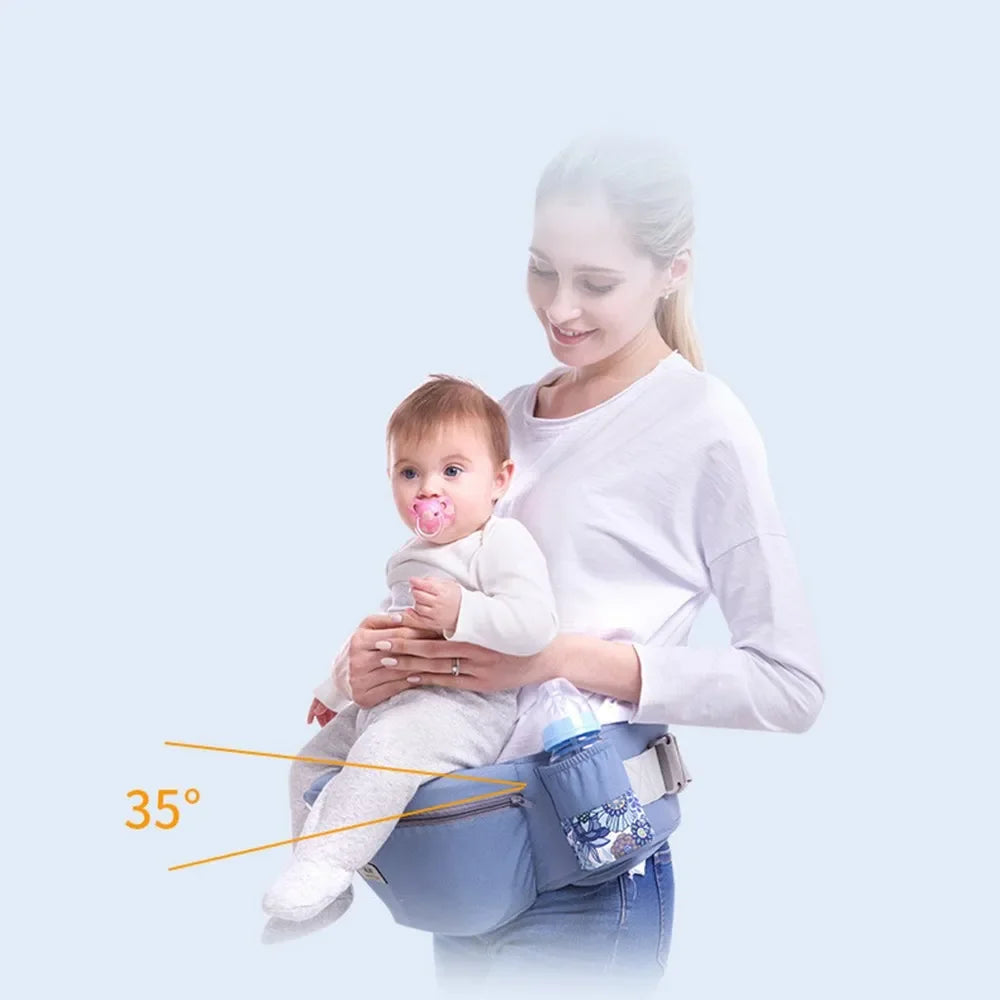 Ergonomic Baby Carrier with Hip Seat