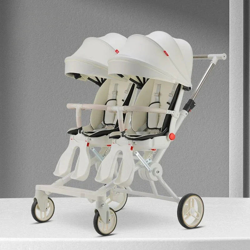 Foldable Twin Baby Stroller