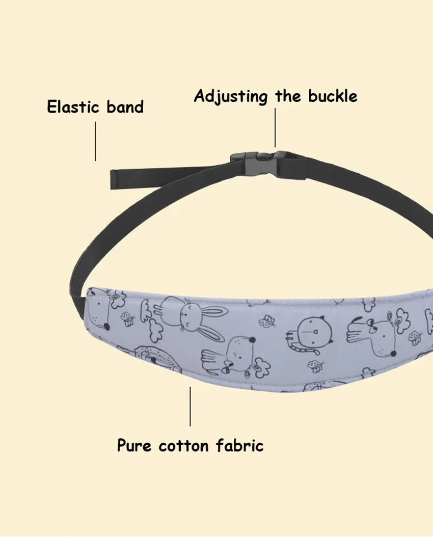 Kids Car Seat Head Support Strap