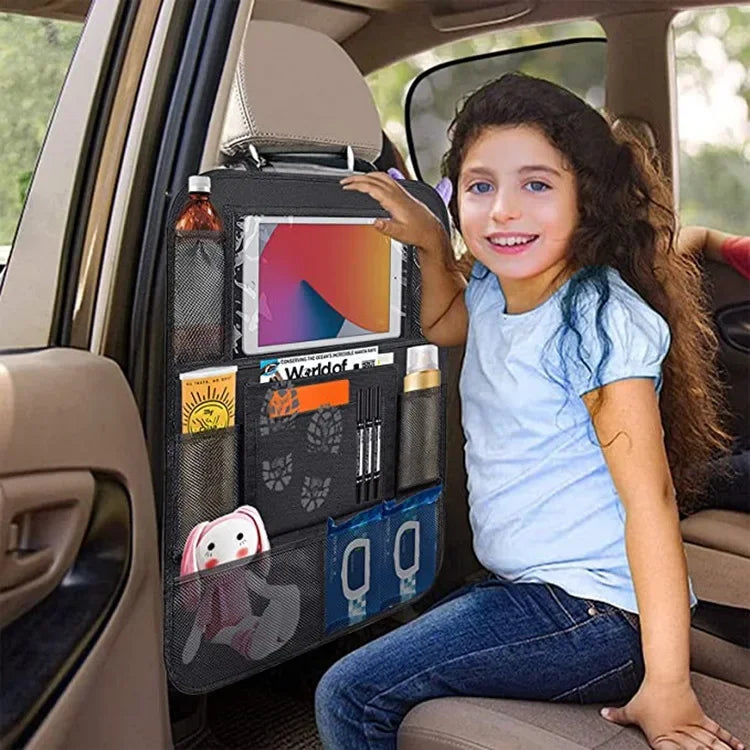Kick-Proof Car Seat Back Organizer