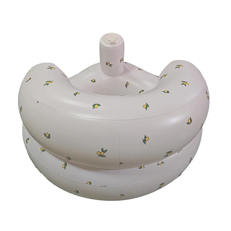 Inflatable Baby Seat with Built-In Pump