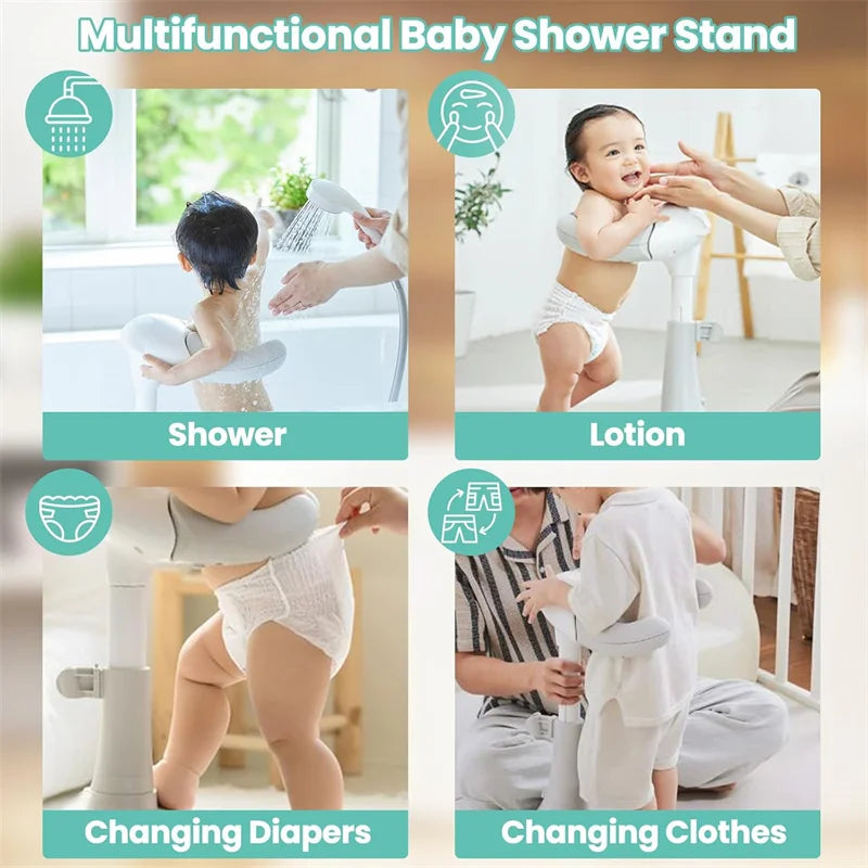 Foldable Baby Bath Stand – Anti-Slip Toddler Bath Support