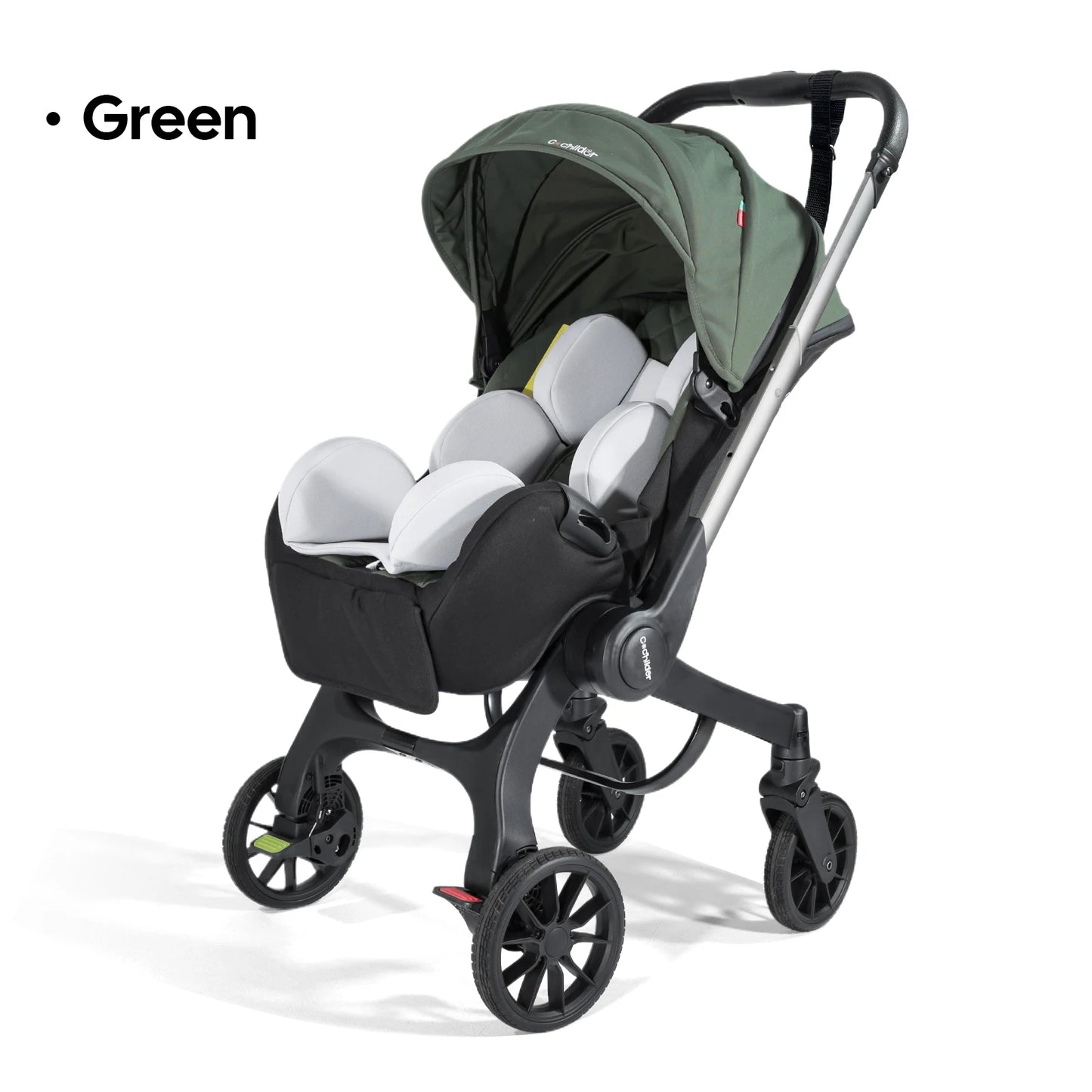 Luxury Foldable Baby Stroller – Reversible High View Newborn Pushchair
