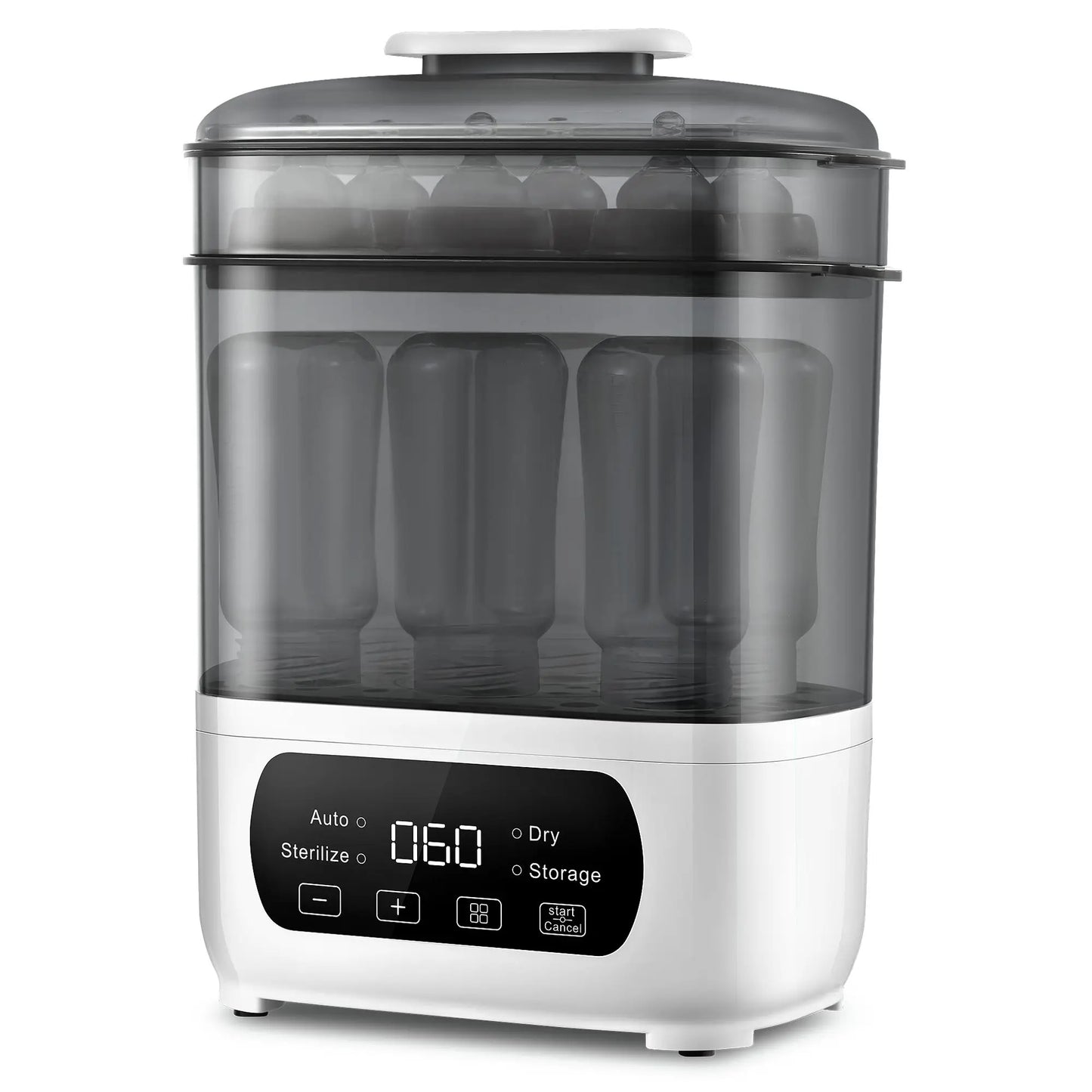 4-in-1 Baby Bottle Sterilizer & Dryer – Steam & LED Control
