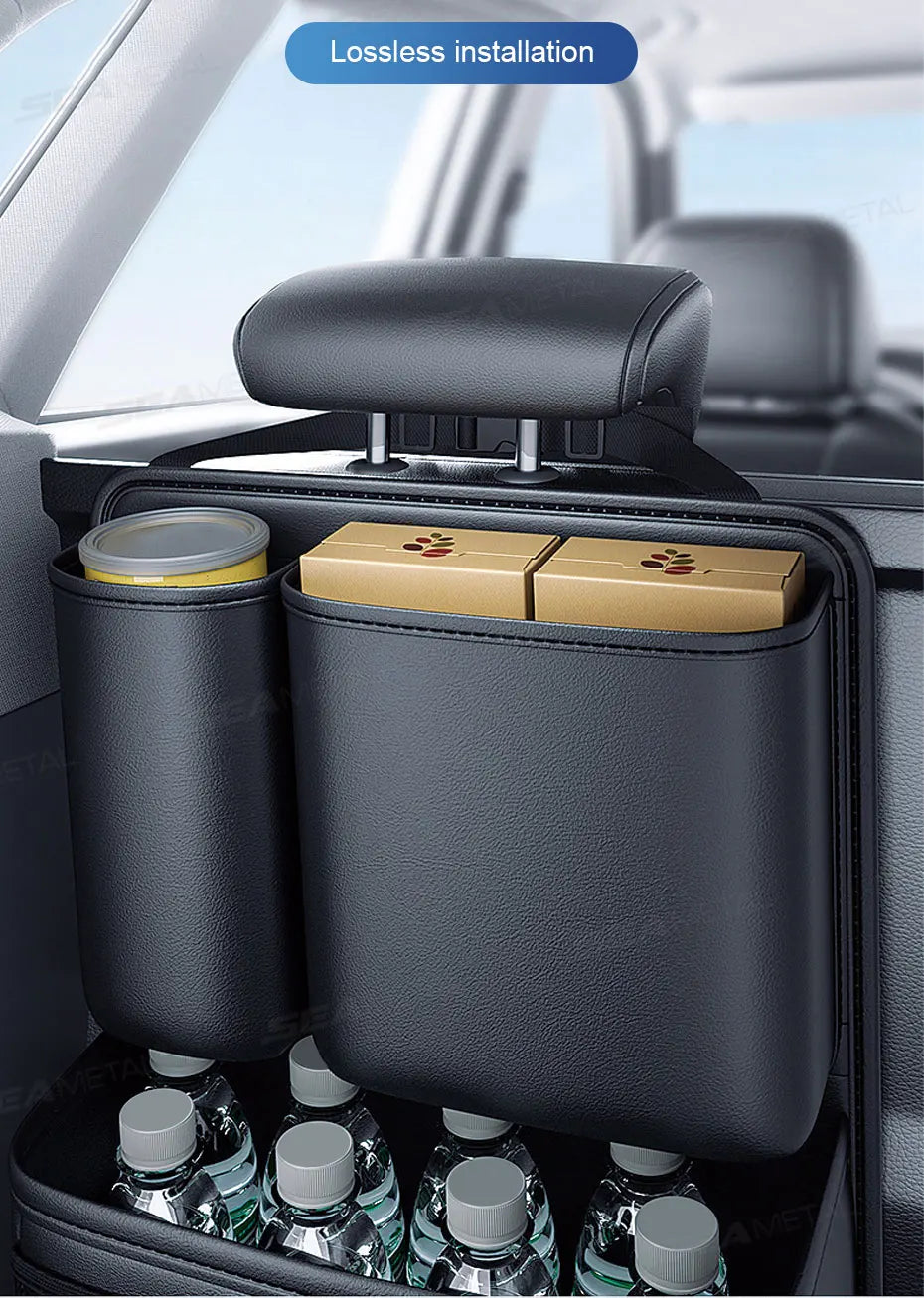 Leather Car Trunk Organizer