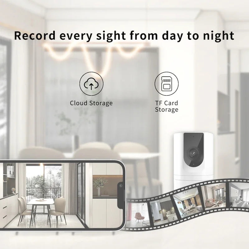 2-Pack 1080P Indoor Security Camera with App – Baby & Pet Monitor