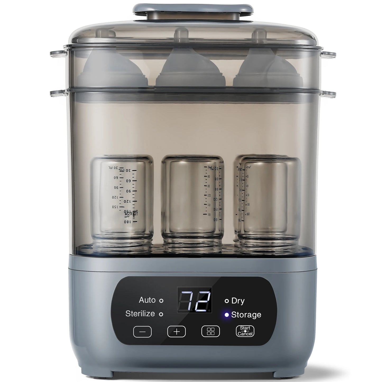 4-in-1 Bottle Sterilizer – Fast Dry & 72H Storage
