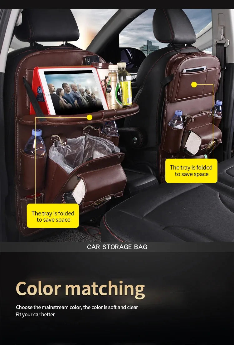 Car Back Seat Organizer