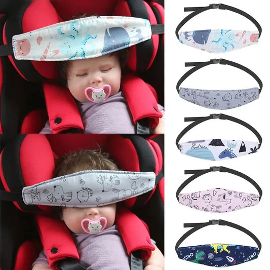 Kids Car Seat Head Support Strap