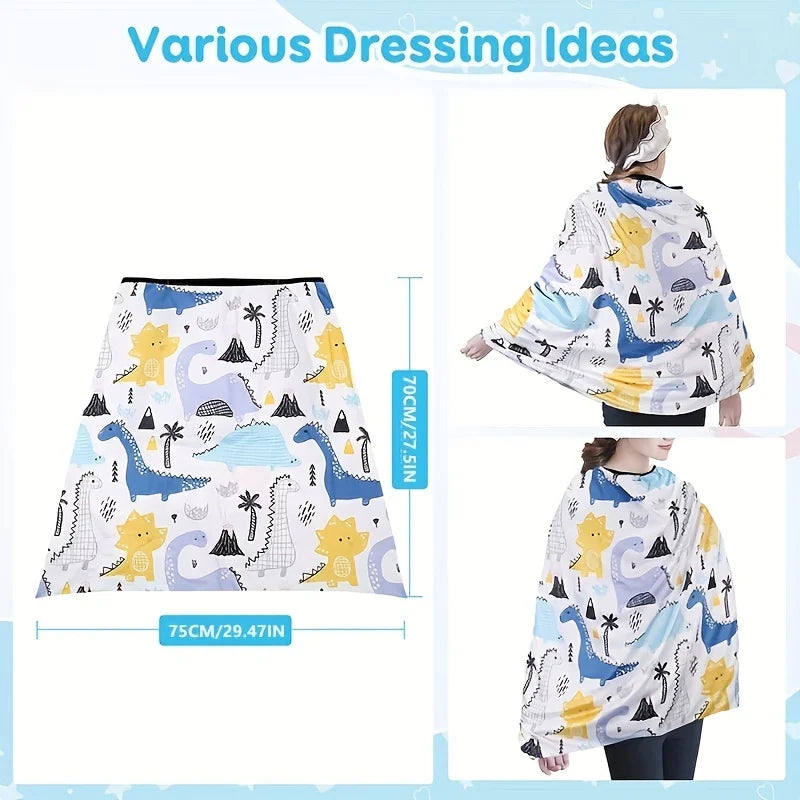 Breathable Baby Car Seat & Nursing Cover