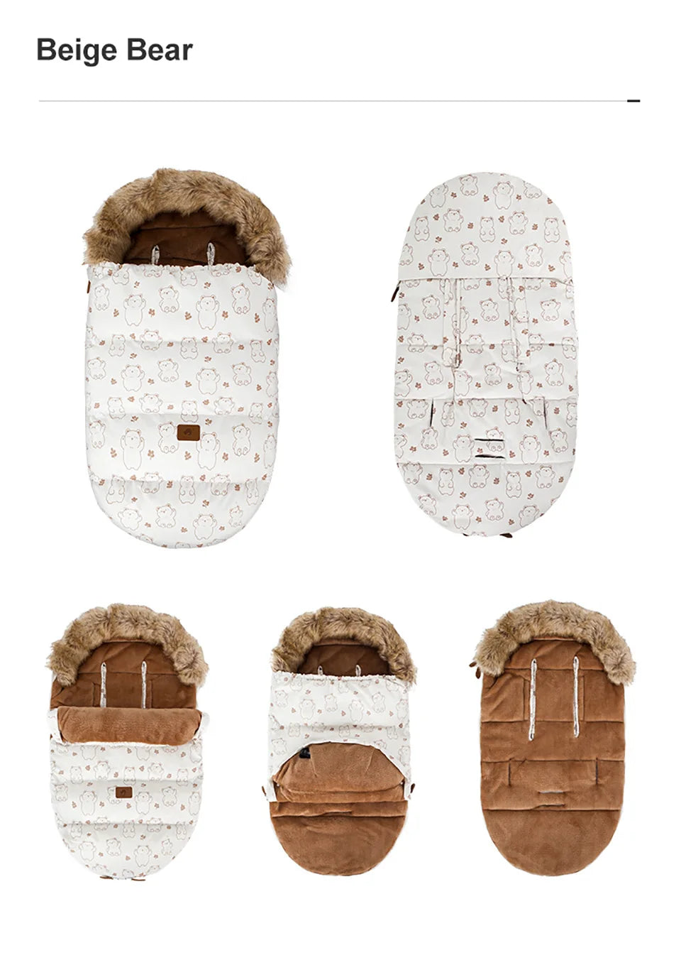 Universal Winter Stroller Footmuff