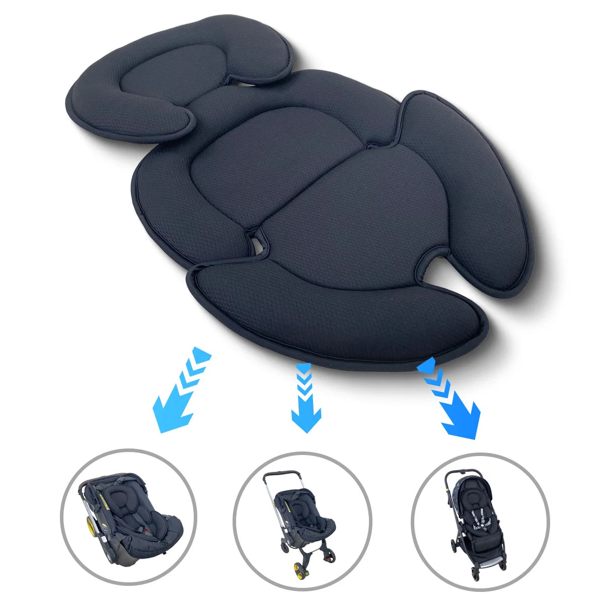 Universal Baby Stroller & Car Seat Cushion