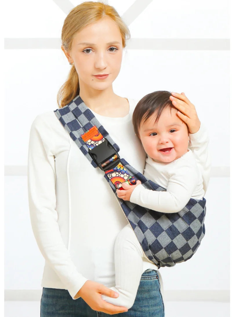 Soft Ring Sling Baby Carrier – Anti-Slip, Lightweight & Multifunctional