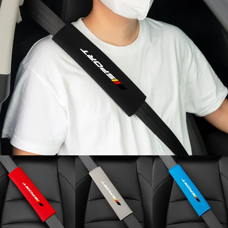 2-Pack Soft Car Seat Belt Cushions