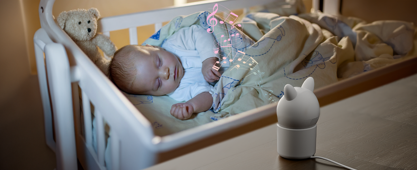 ieGeek 1080P PTZ Baby Monitor with 2 Cameras, 4.3” Screen & App Control