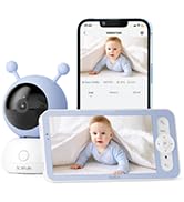 BOIFUN 480P Baby Monitor – Night Vision, Two-Way Audio, Temp Sensor